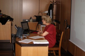 ...πήγα στο τελευταίο workshop της ημέρας, όπου, προς μεγάλη μου έκπληξη...