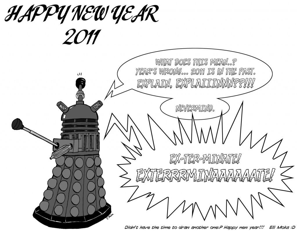 New year dalek