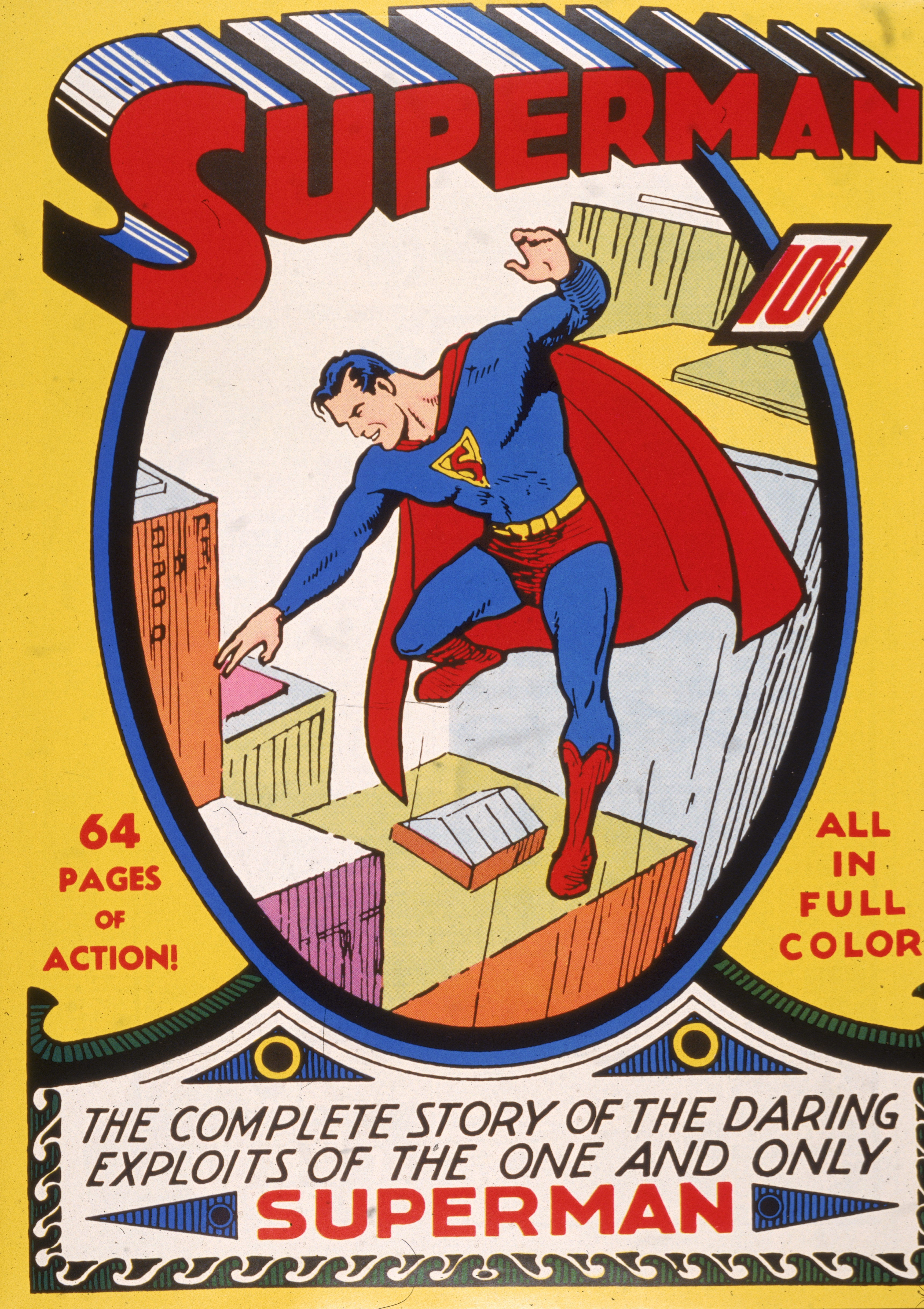 'Superman' Comic Book Cover | Comicdom