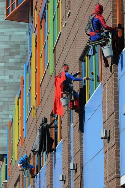superheroes windows