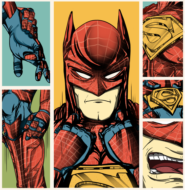 Super-Spider-Bat-Man