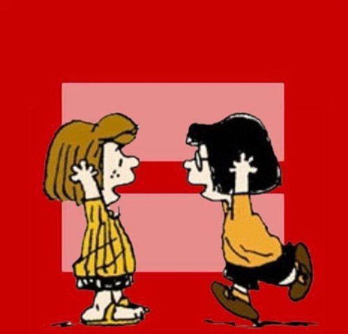 Peanuts gay marriage rights