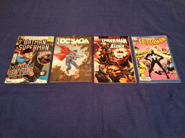 DC Vs Marvel: International Edition (Από αριστερά, εκδόσεις από: Βρετανία, Γαλλία, Γερμανία και Ισπανία)