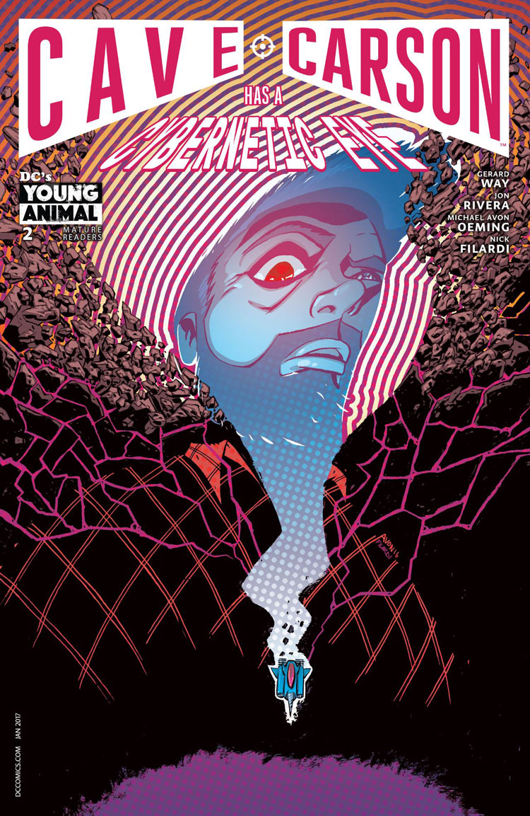 Cave Carson Has A Cybenetic Eye 