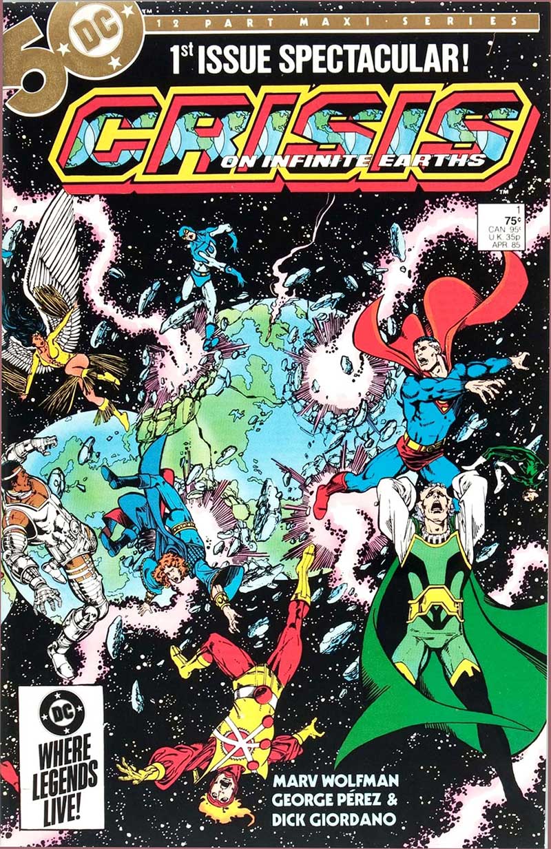 Top 100 DC Comics 6 - Crisis On Infinite Earths - Comicdom