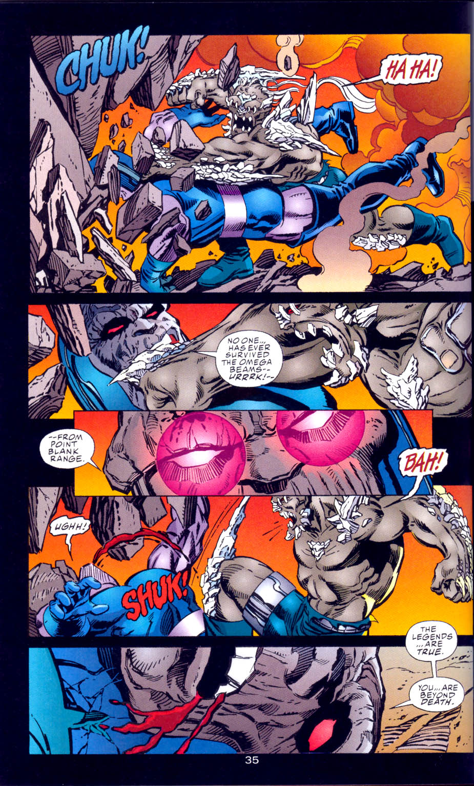 Darkseid vs. Doomsday (Superman/Doomsday: Hunter/Prey #1)