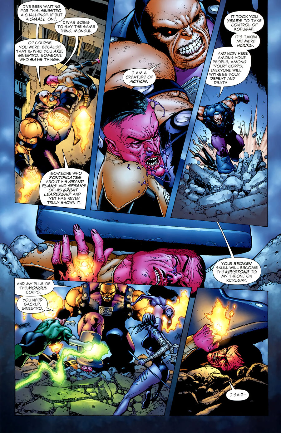 Sinestro vs. Mongul (Green Lantern #46)