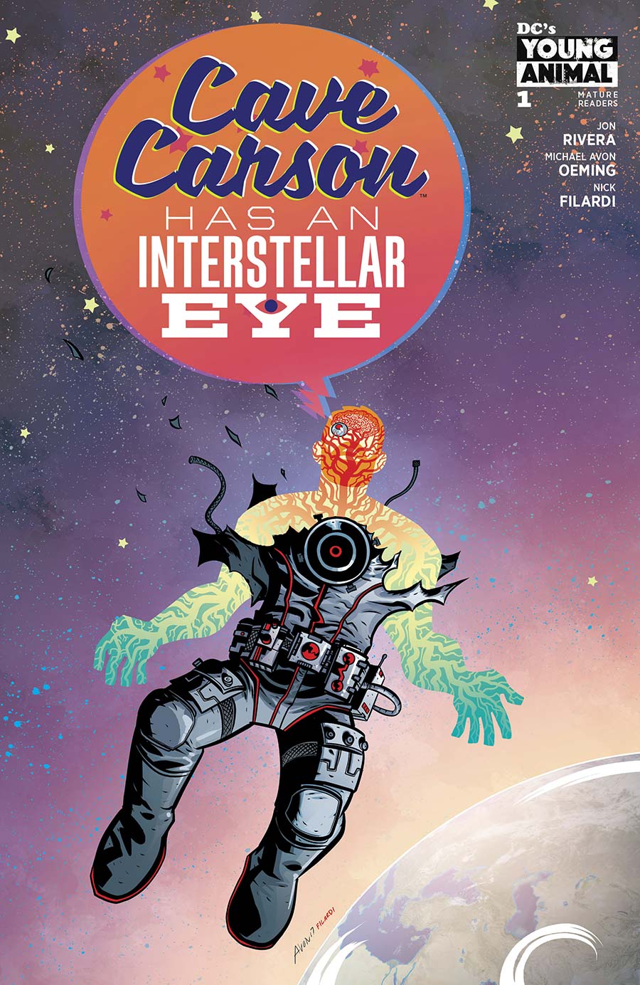 Cave Carson Has An Interstellar Eye