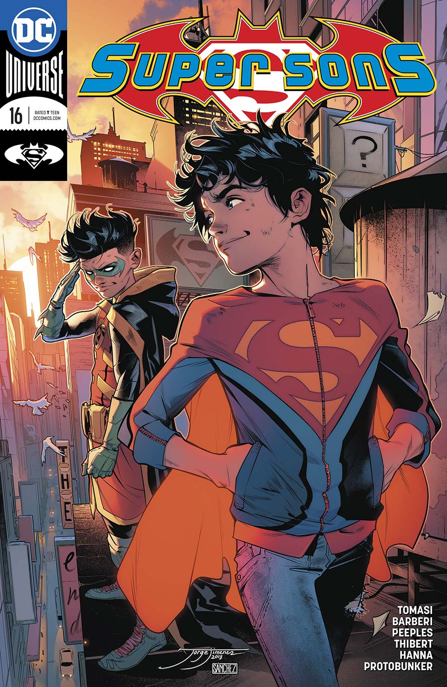 Super Sons 16 Dc Comics Super Sons 16 Comicdom