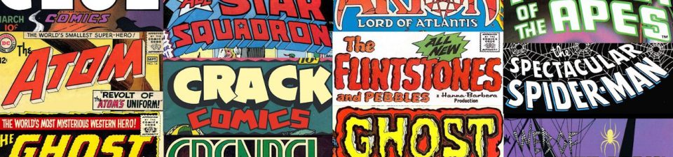 Top 10 Comic Book Title Logos